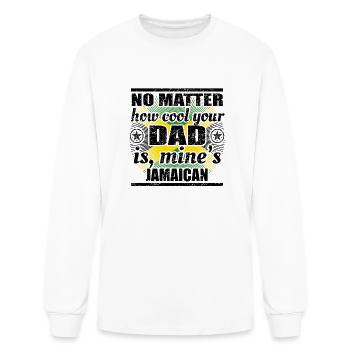 no matter dad cool vater gift Jamaica png - Men's Long Sleeve T-Shirt - white - Front