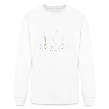 Proud Army Girlfriend Military Girlfriend - Men's Long Sleeve T-Shirt - white - Front