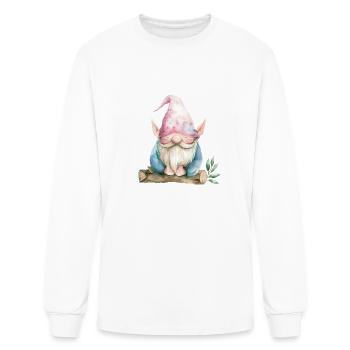 Images de clipart de gnome pastel, clipart pastel, - T-shirt à manches longues Homme - blanc - Devant