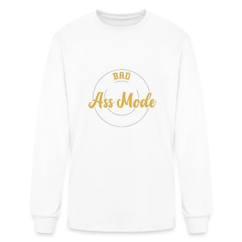 Bad Ass Fashion - Gym - Men's Long Sleeve T-Shirt - white - Front