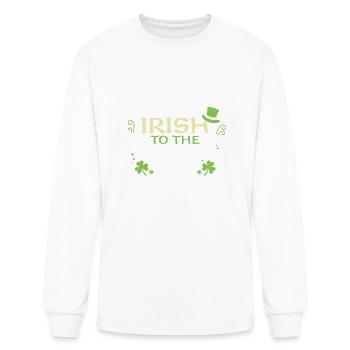 Irish to the core - Men's Long Sleeve T-Shirt - white - Front