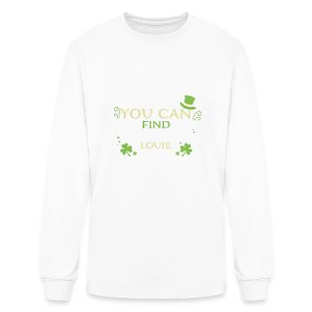 You Can Find Me In St. Louie - Men's Long Sleeve T-Shirt - white - Front