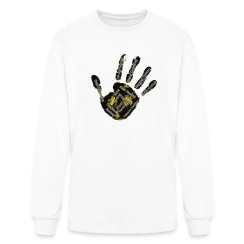 Treasure Hand - Men's Long Sleeve T-Shirt - white - Front