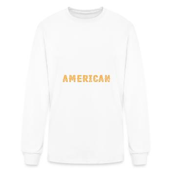 Native American - Men's Long Sleeve T-Shirt - white - Front
