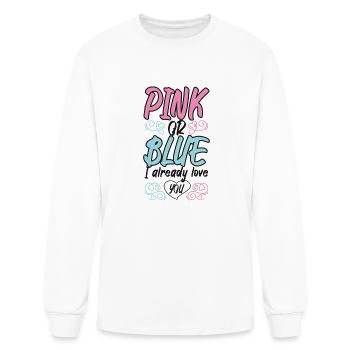 Pregnancy 07W - Men's Long Sleeve T-Shirt - white - Front
