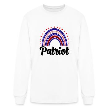 Patriot - Men's Long Sleeve T-Shirt - white - Front