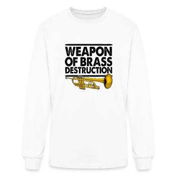 Weapon Of Brass Destruction - Men's Long Sleeve T-Shirt - white - Front