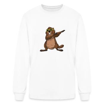 Team No Shadow - Men's Long Sleeve T-Shirt - white - Front