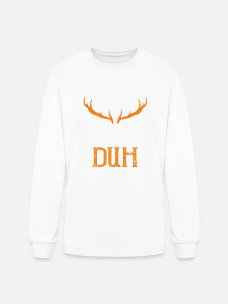 I'm A Deer Duh - Deer - Men's Long Sleeve T-Shirt -