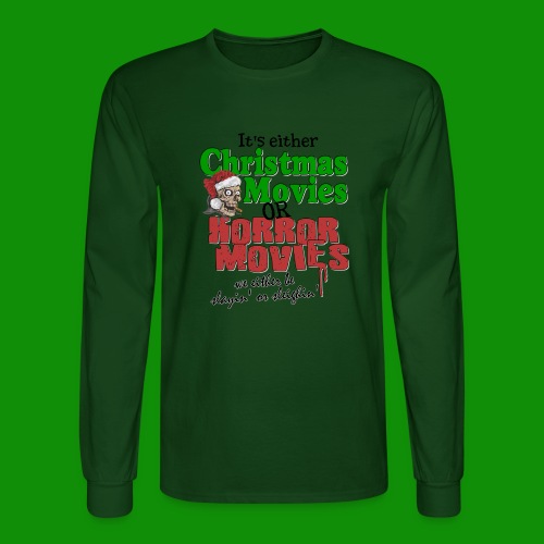 Christmas Sleighin' or Slayin' - Men's Long Sleeve T-Shirt
