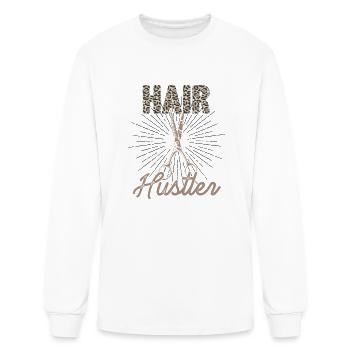 Hairstylist Hairdresser Hair - Men's Long Sleeve T-Shirt - white - Front
