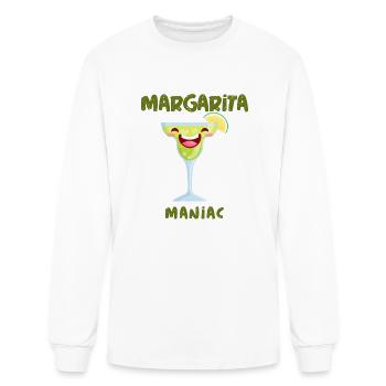 Margarita Maniac - Men's Long Sleeve T-Shirt - white - Front