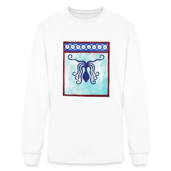 Octopus from Knossos - Men's Long Sleeve T-Shirt - white - Front
