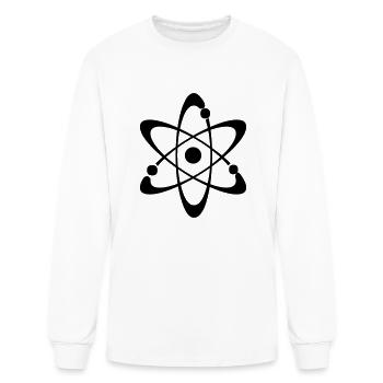 Atom - Men's Long Sleeve T-Shirt - white - Front