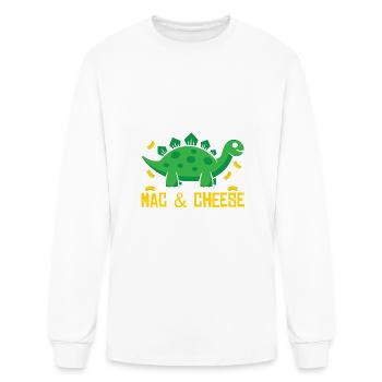 Mac and Cheese - Men's Long Sleeve T-Shirt - white - Front