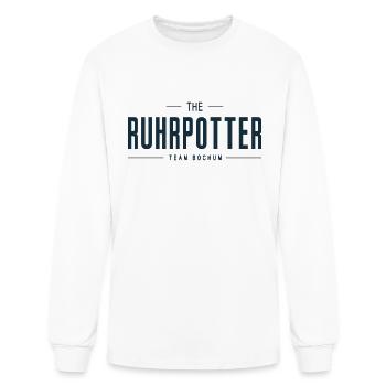 The Ruhrpotter Team Bochum Ruhrpott - Men's Long Sleeve T-Shirt - white - Front