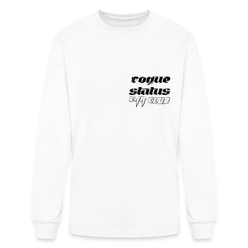 Rogue Status ECU GLITCH Classic T Shirt - Men's Long Sleeve T-Shirt - white - Front