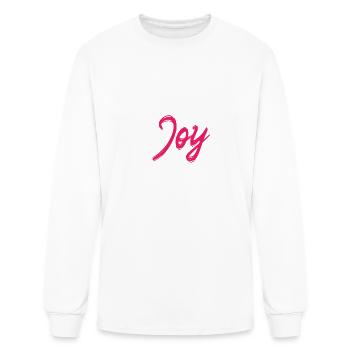 Choose joy - Men's Long Sleeve T-Shirt - white - Front