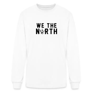WE THE NORTH - Men's Long Sleeve T-Shirt - white - Front