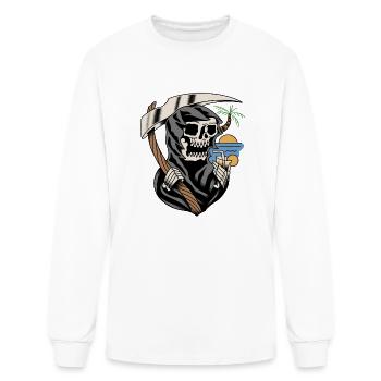 Grim Summer - Men's Long Sleeve T-Shirt - white - Front