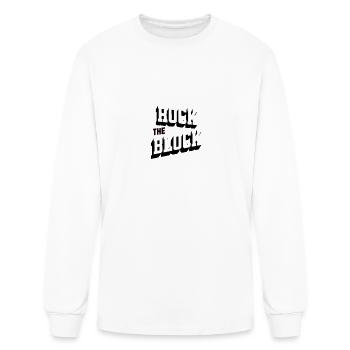 Rock The Block Mifflin Street Block Party Style 2 - Men's Long Sleeve T-Shirt - white - Front