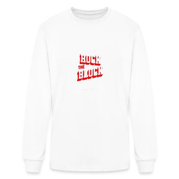 Rock The Block Mifflin Street Block Party Style 3 - Men's Long Sleeve T-Shirt - white - Front