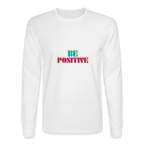 BE positive - Men's Long Sleeve T-Shirt