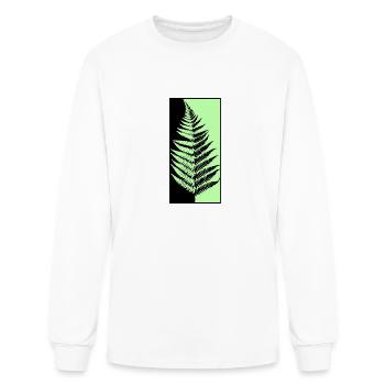 Fern - Men's Long Sleeve T-Shirt - white - Front