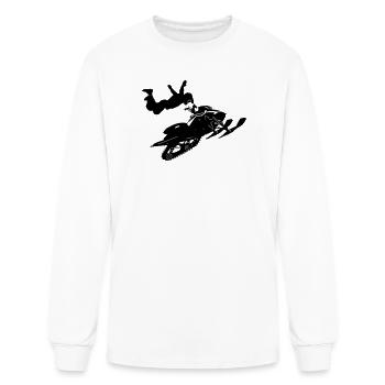 Snowmobil - Men's Long Sleeve T-Shirt - white - Front