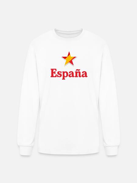 Stars of Spain - España - Men's Long Sleeve T-Shirt - white