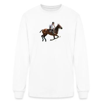 polo sport - Men's Long Sleeve T-Shirt - white - Front