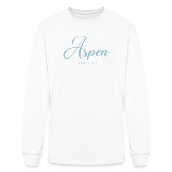 ASPEN Apres-Ski Colorado - Men's Long Sleeve T-Shirt - white - Front