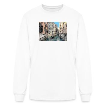 Venice - Men's Long Sleeve T-Shirt - white - Front