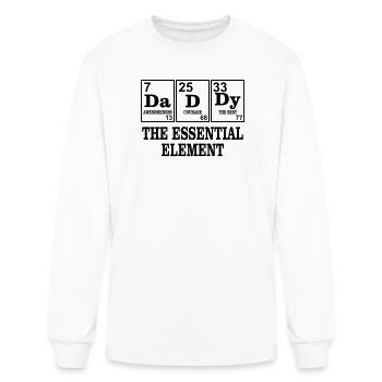 Daddy - Men's Long Sleeve T-Shirt - white - Front