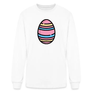 Colorful Easter Egg - Men's Long Sleeve T-Shirt - white - Front