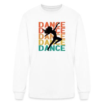 Dance - Men's Long Sleeve T-Shirt - white - Front