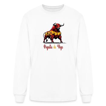 The Pride Vigo flag design - Men's Long Sleeve T-Shirt - white - Front