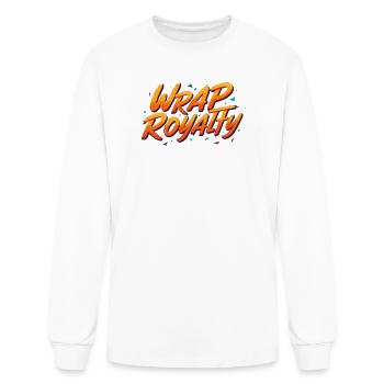 Wrap Royalty - Men's Long Sleeve T-Shirt - white - Front