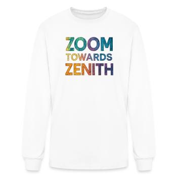 Zoom Towards Zenith - Men's Long Sleeve T-Shirt - white - Front