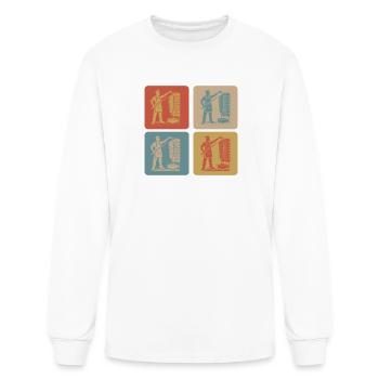 Doner Kebab Retro - Men's Long Sleeve T-Shirt - white - Front