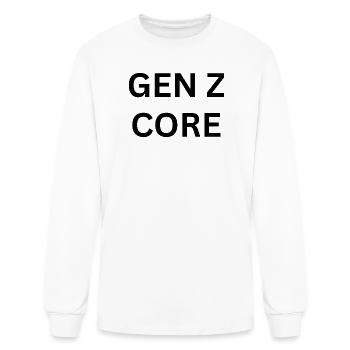 GEN Z CORE - Men's Long Sleeve T-Shirt - white - Front
