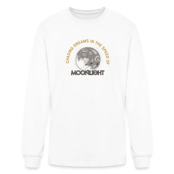 Celestial Moonlight Dream Illustration - Men's Long Sleeve T-Shirt - white - Front