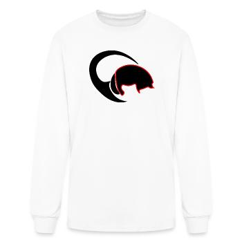 Scarlet Beetle of the Unknown – Abstract Symbol - Men's Long Sleeve T-Shirt - white - Front