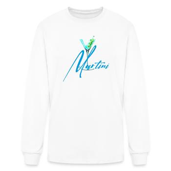 Martini Cocktail_3 - Men's Long Sleeve T-Shirt - white - Front