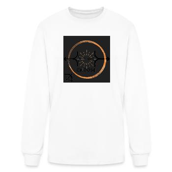 Choose Your Path Emblem - Men's Long Sleeve T-Shirt - white - Front