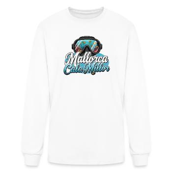 Majorca Cala Millor - Men's Long Sleeve T-Shirt - white - Front