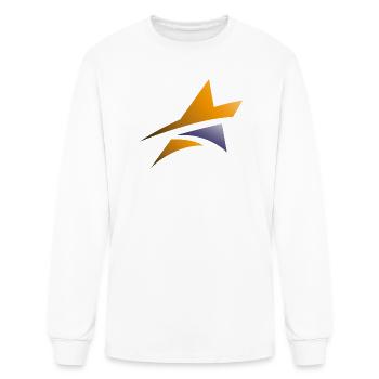 Star Motion - Men's Long Sleeve T-Shirt - white - Front