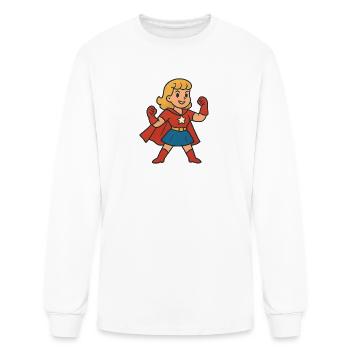 Sunny Star Heroine - Men's Long Sleeve T-Shirt - white - Front