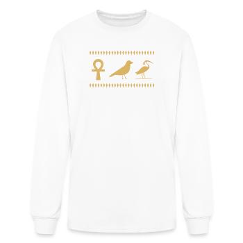 Pharaoh - Men's Long Sleeve T-Shirt - white - Front
