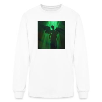 Emerald Angel in Light - Men's Long Sleeve T-Shirt - white - Front